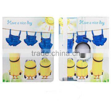 For IPad Air 3D Despicable Me 2 Rotation Leather Cover photo-5