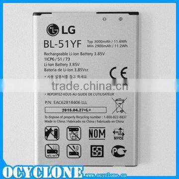 3.85V 3000mAh Li-Ion Rechargeable Smart Mobile Phone Battery for LG G4