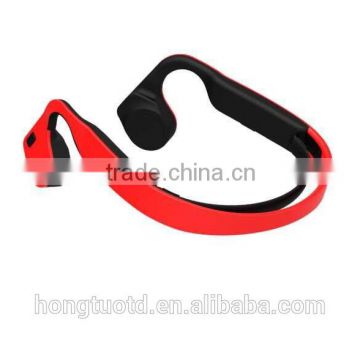 Waterproof Bone-conduction stereo bluetooth headphones, OEM wholesale sport wireless headphone