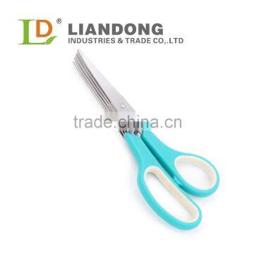 5 blades kitchen scissors