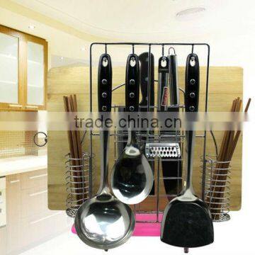 2013 Fashion Metal Fork Spoon Knife Rack&knife Rack Cf101