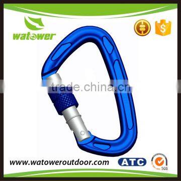 NBWT 2 hours replied steel spring snap link metal rock climbing carabiner