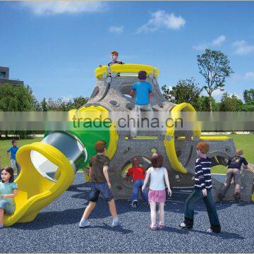 KAIQI classic Plastic kids Toys Series KQ50145B Molecule climbing children playground equipment with slide