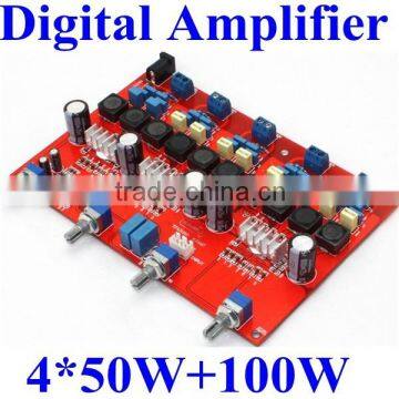 TPA3116 Digital Power Amplifier module 4.1 for activer speaker sound standdard 50w*4+100W