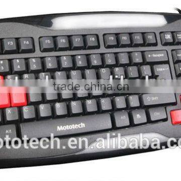 k109 Smart Ergonomic Design With Color Keycap, 103 button Supply Factory Price