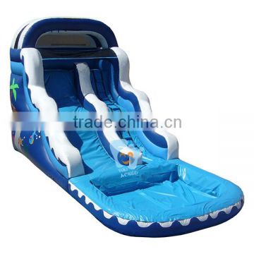 adult size pvc tarpaulin inflatable water slide for sale