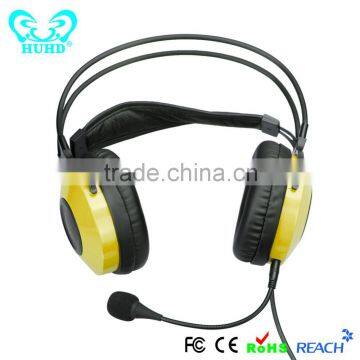 2014 Hot sale gaming headset USB 5.1 headset with decoder