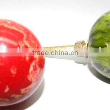 Resin Knob With Metal Fittings - 1.5 Inch Dia photo-6