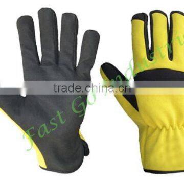 Mechanics Gloves with good Leather Gloves