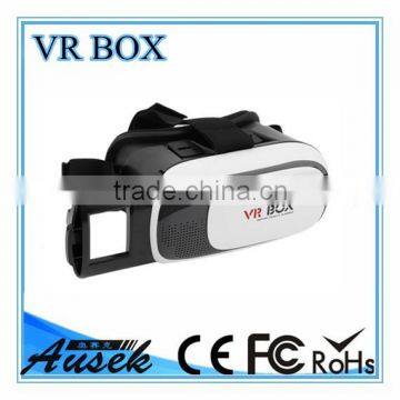 2016 Google cardboard VR BOX Virtual Reality 3D Glasses + Bluetooth Control Gamepad blue film sex