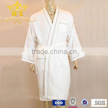 hotel cotton waffle bathrobe