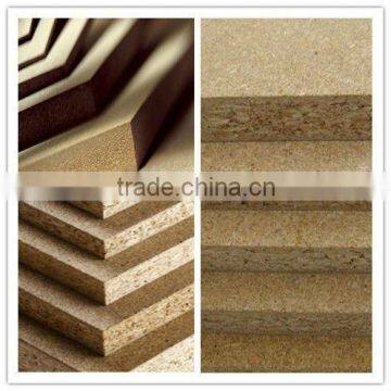 furniture grade FSC certificated black melamine faced chipboard color design as your need