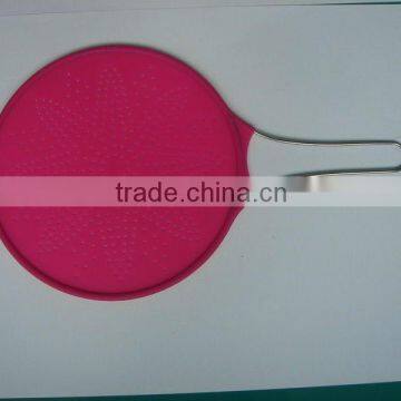 Stainless Mesh Strainer Sieve,silicone Kitchen Tool Strainers,100% Food Grade photo-2