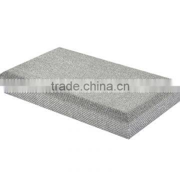 Acoustical Wall Panels Fiber Glass Insulation Perforated Fabric photo-5