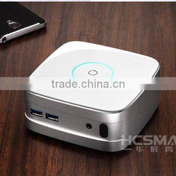X86 win 7 Intel NUC i3/i5/i7 industrial fanless 4k portable mini pc