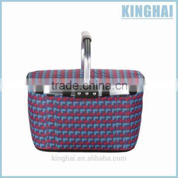 Fashionalbe folding insulation shopping basket