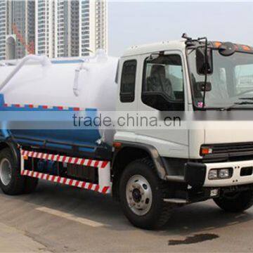 Japan Technology 4x2 10000L Sewage Truck With Vacuum Pump Hot Sale