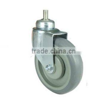 125*32mm TPR Shopping Trolley Caster