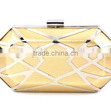 Best selling beautiful fashion clutch bag hard case