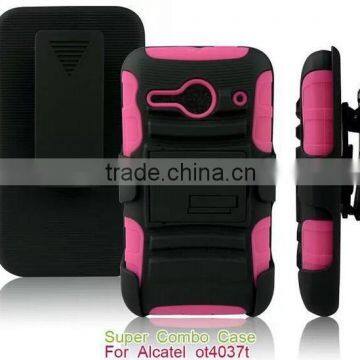 Dual Armor Case for Alcatel Ot4037t, Super combo case for Alcatel ot4037t