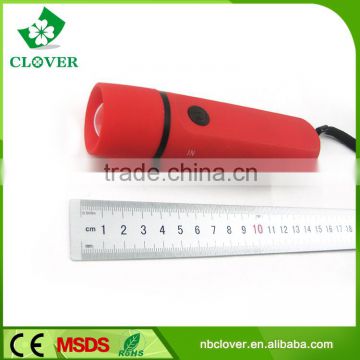 High quality and brightness 1W led dynamo hand crank flashlight