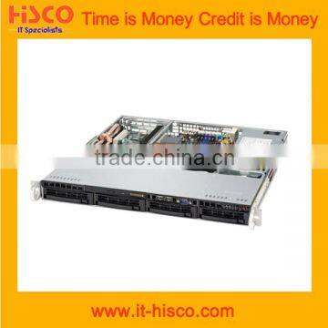 SuperChassis CSE-813MTQ-600CB 600W 1U Rackmount Server Chassis (Black)