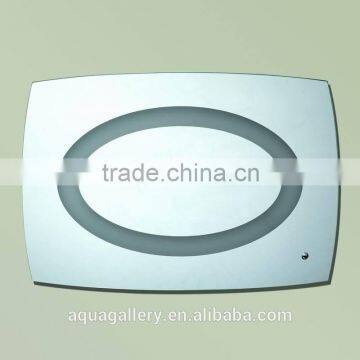 Unframed LED Bathroom Silver Mirror photo-3