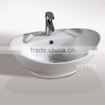 european style on top cloakroom wash hand basin