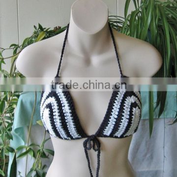 Summer beach women sexy crochet bikini swimwear