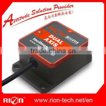 Low-cost serie analog voltage type dual axis inclinometer