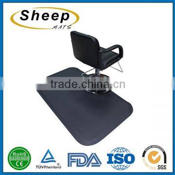 2016 Hair Salon Equipment Custom Anti-fatigue Pvc Chair Mat Quality Choice