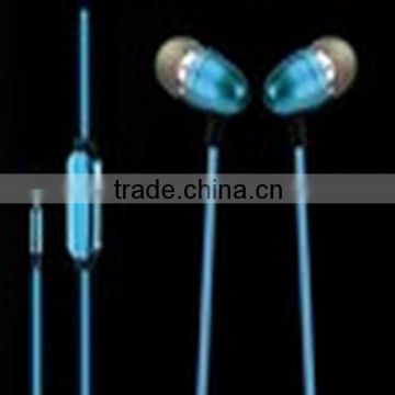 Stereo Sound Glowing Earphone With Mic