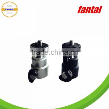 Mini Ball Head For Camera,Solid Aluminum Ball Head, 360 Degree Rotated Swivel, 1/4 Screw