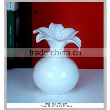 Ceramic dry flower vase decorative flower potwedding decoration for home