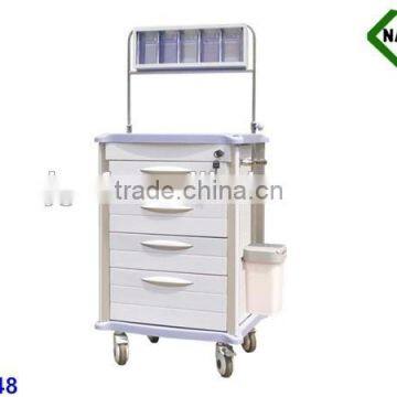 high quality medical narcotic delivery ABS trolley for hospital operation