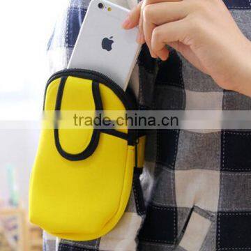 Fancy mobile phone arm bag phone bag with arm strap Arm bags arm sleeve bag armband neoprene custom arm sleeves