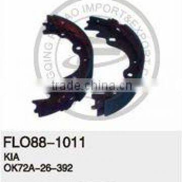 AUTO BRAKE SHOE OEM NO OK72A-26-392 FOR KIA