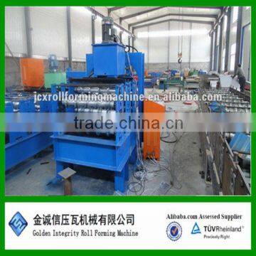 High quality roof sheet crimping curved machine in botou