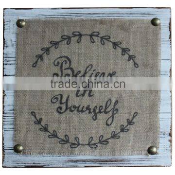 Chinese Products Wholesale Custom Burlap Wall Printing photo-6