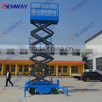 18m movable scissor lift/work platform