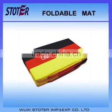 190T Polyester Folding Football Fans Seat Cushion for 2016 Euro Cup