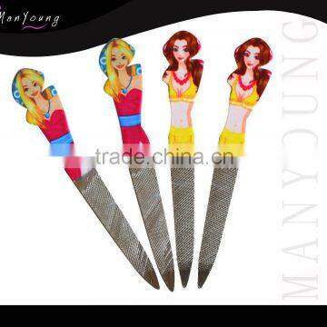 Beauty girl printing staniless steel nail file