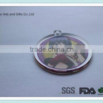 New Sexy Girl Photo Hot Acrylic Keychain photo-2