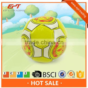 6inch pu material sport toys soft squeeze football toy for kids