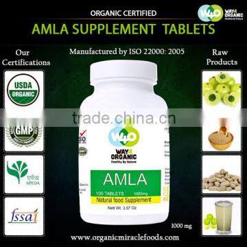 100% Pure Amla Capsules Bulk Exporters