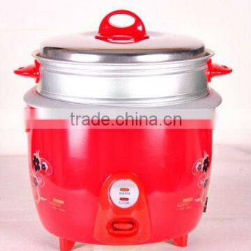 1.8L colorful rice cooker with steamer basket