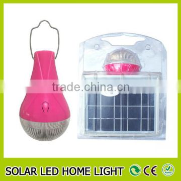 2016 5000k 1.8W 3W 200lm one solar with one bulb(JR-QP01)