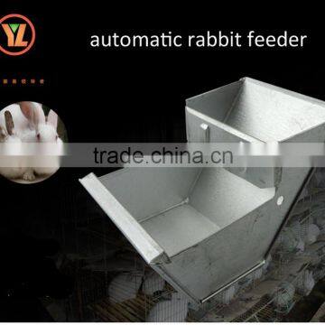 Automatic rabbit feeder for poultry farming equipment