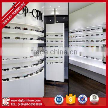 Black white style high end optical shop furniture