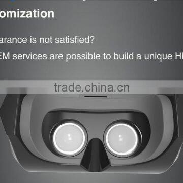 VR headmounted display customization virtual reality 3d Movies Games